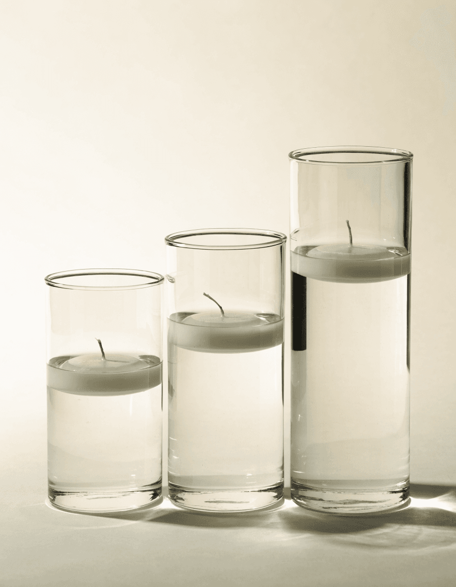 Cylinder Vase Trio