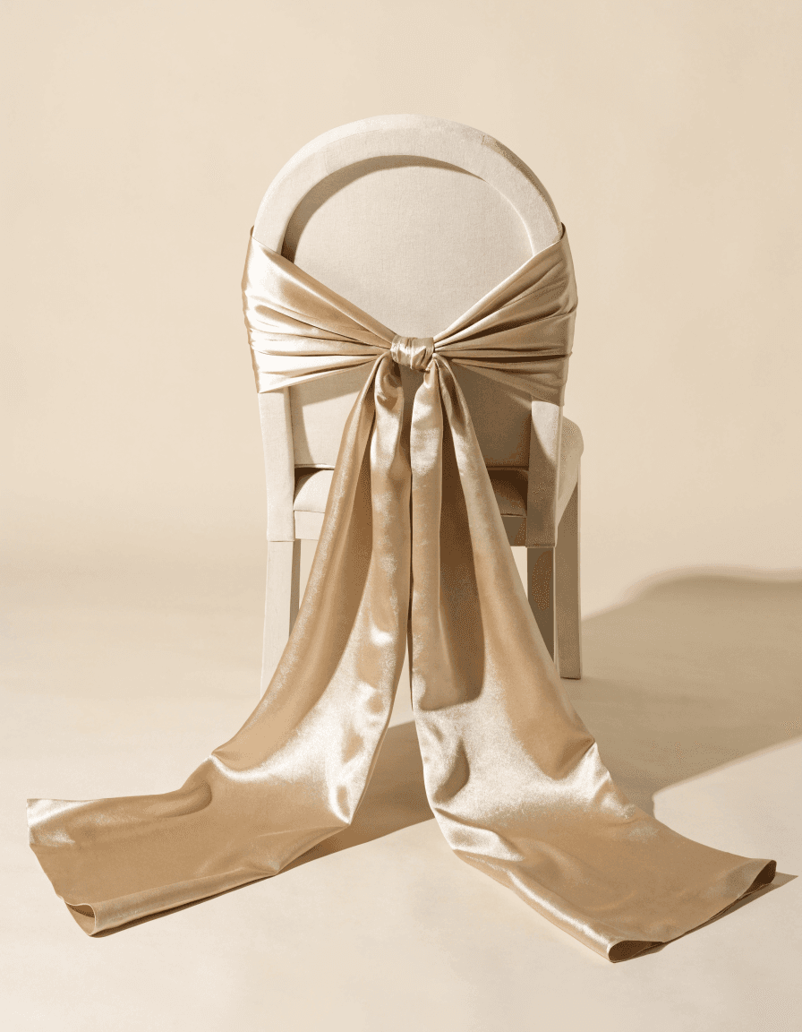 Satin Chair Sash